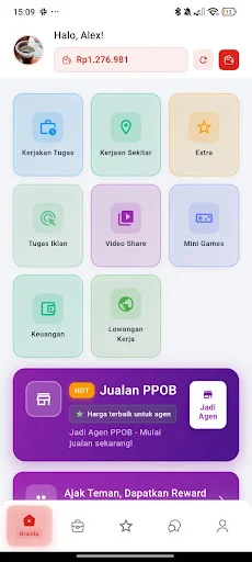 Gudang Tugas: Ganhe Dinheiro Real Realizando Microtarefas Online - Screenshot 2