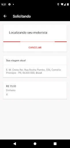Baixar FlashCar – Passageiro: O App de Transporte Rápido e Seguro - Screenshot 2