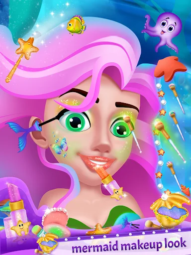 Baixar Princess Mermaid Story – Viva Aventuras Subaquáticas - Screenshot 2