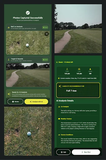 MyCaddie™ – Assistente de Golfe com IA. Baixe Grátis Agora! - Screenshot 2
