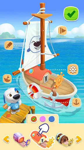 Baixar My Talking Hank: Islands – Aventura e Diversão no Android - Screenshot 22