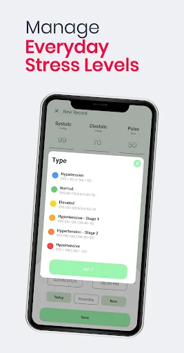 Blood Pressure App: BP Logger – Controle sua Pressão Arterial - Screenshot 9