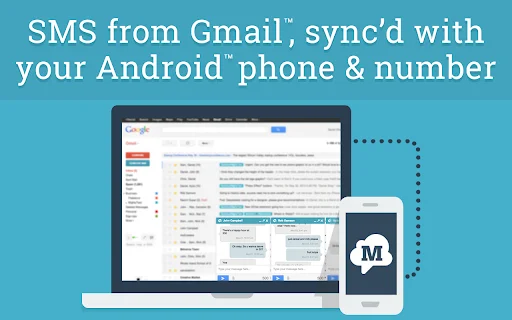 MightyText: Envie SMS pelo PC via Gmail e Facebook – Grátis - Screenshot 1