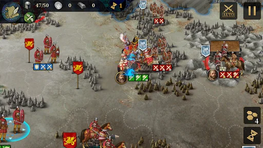 European War 7: Medieval – Estratégia Épica em Português - Screenshot 2