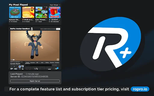 Baixar RoPro para Roblox: Melhore Sua Experiência e Trocas - Screenshot 5