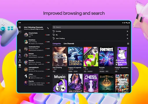 Baixar Twitch: Live Streaming – Assista a Lives e Games Grátis - Screenshot 14
