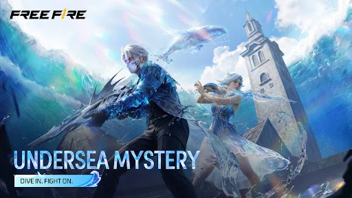 Baixar Free Fire: Undersea Mystery – Jogo de Tiro e Sobrevivência - Screenshot 1