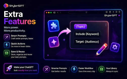 StylerGPT para ChatGPT: Personalize seu Workspace e Aumente Produtividade - Screenshot 2