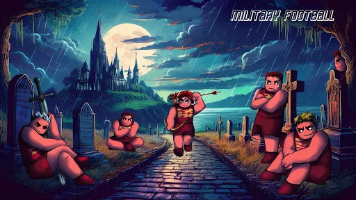 Baixar Military Football Versão Recente – Futebol Arcade Caótico - Screenshot 2