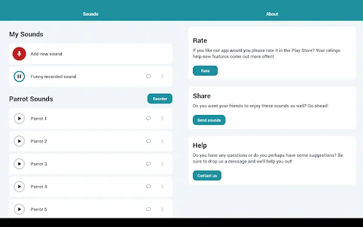 Baixe o Parrot Sounds Agora – Melodias Vibrantes de Papagaios - Screenshot 11