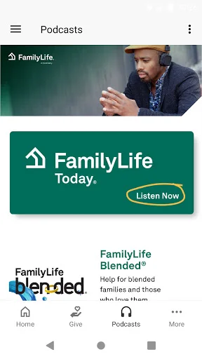 FamilyLife: Podcasts e Devocionais Cristãos para a Família - Screenshot 2