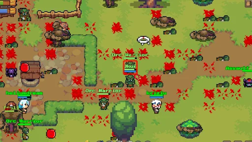 Definya: 2D MMORPG Online – RPG Pixel e PvP Grátis - Screenshot 13