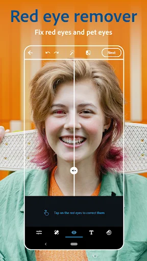 Photoshop Express: Edição de Fotos Profissional no Android - Screenshot 3
