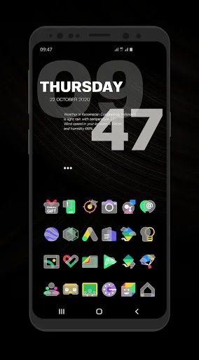 Bluric Icon Pack: Personalize seu Android com Estilo Frozen Glass - Screenshot 7