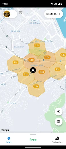 Baixar Delivery Yes – Entregador: Rápido, Seguro e Eficiente - Screenshot 1