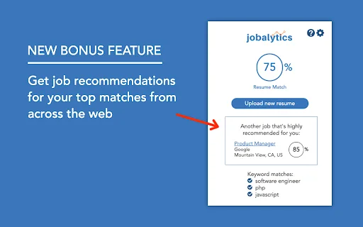 Jobalytics: Otimize seu Currículo para o ATS e Consiga Entrevistas - Screenshot 5