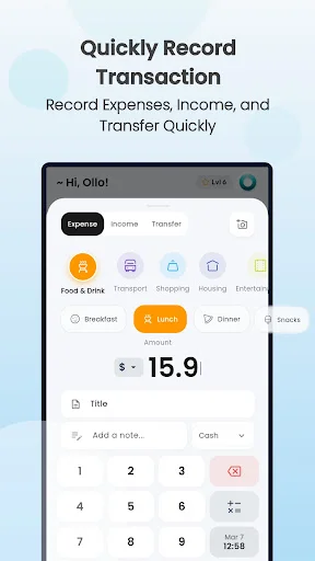 Ollo – Gerenciador de Despesas e Orçamento: Baixe Agora Grátis - Screenshot 3