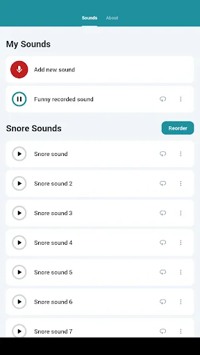 Baixe Snore Sounds: Sons Relaxantes para Noites Tranquilas - Screenshot 7
