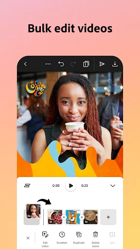 Adobe Express: Edição de Fotos e Vídeos AI – Baixe Agora Grátis - Screenshot 3