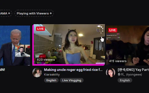 Previews: Melhore Twitch, YouTube e Kick com Pré-visualizações - Screenshot 5