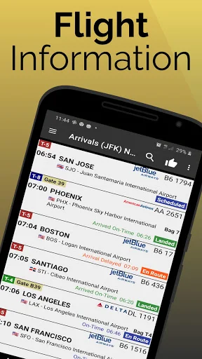 Baixar Fort Lauderdale Flights – Informações de Voo em Tempo Real - Screenshot 1