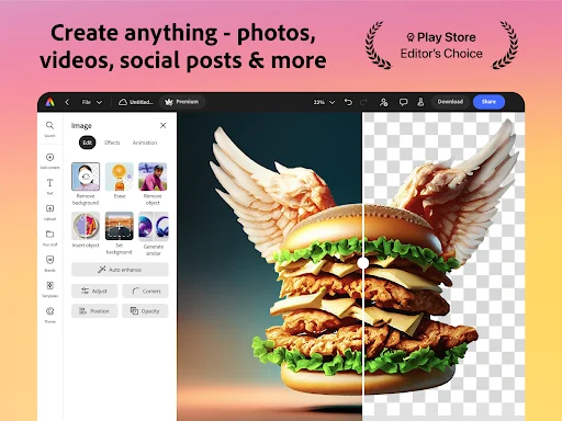 Adobe Express: Edição de Fotos e Vídeos AI – Baixe Agora Grátis - Screenshot 17