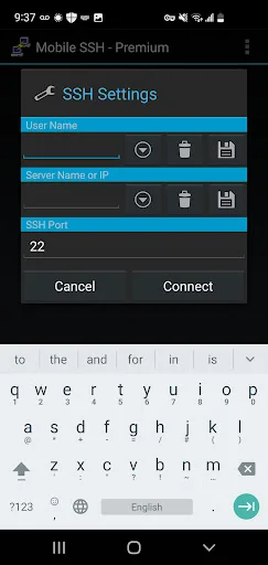 Mobile SSH (Premium) – Gerencie seus servidores com facilidade - Screenshot 8