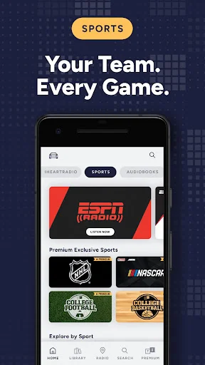 Baixar TuneIn Radio: Rádios ao Vivo, Esportes e Notícias Grátis - Screenshot 5