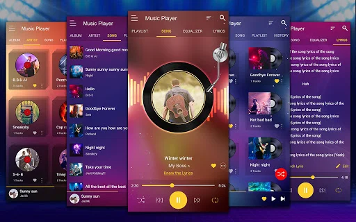 Music Player – MP3 Player: Reprodutor de Música de Alta Qualidade - Screenshot 4