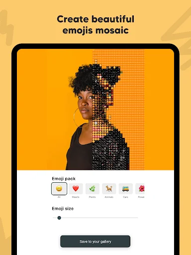 Emoji Photo Mosaic: Transforme suas Fotos em Arte com Emojis - Screenshot 5