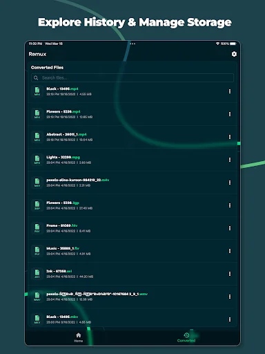 Video Converter – Remux: Conversor de Vídeo Rápido e Gratuito - Screenshot 15