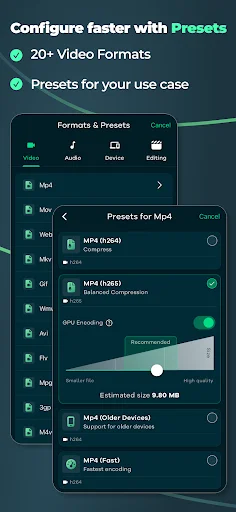 Video Converter – Remux: Conversor de Vídeo Rápido e Gratuito - Screenshot 8