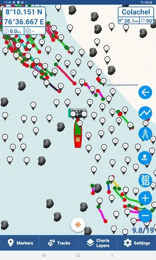Download Kadal Map – Navegação Marinha Avançada para Pescadores - Screenshot 8