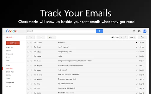 Email Tracker: Rastreamento de E-mail Gratuito e Proteção de Privacidade - Screenshot 1