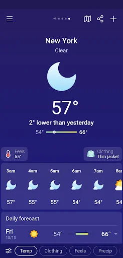 Weather & Clima – Baixe o Melhor App de Previsão do Tempo - Screenshot 13