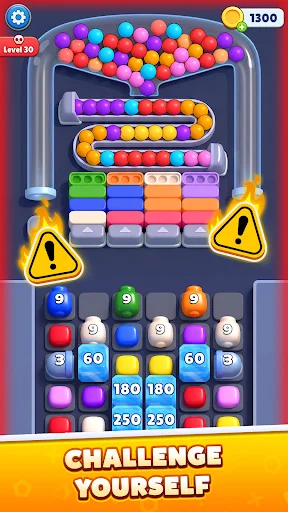 Baixar Color Beads Drop – Puzzle de Cores Viciante Grátis - Screenshot 2