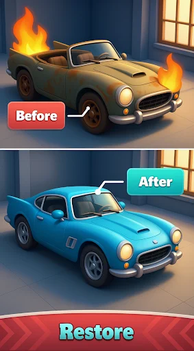 Triple Car: Match & Mod – Baixe o Jogo de Quebra-Cabeça e Carros - Screenshot 5