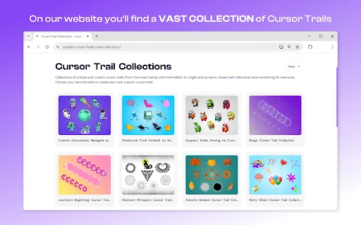 Cursor Trails – Personalize seu cursor com efeitos mágicos - Screenshot 2