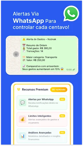 Fing: Finanças Pessoais – Controle suas contas e gastos facilmente - Screenshot 3