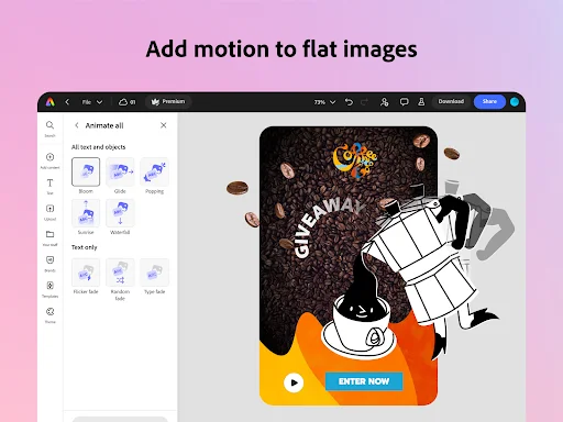 Adobe Express: Edição de Fotos e Vídeos AI – Baixe Agora Grátis - Screenshot 14