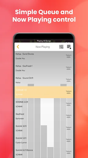 432 Player: Ouça Suas Músicas em 432Hz e 528Hz – Download Agora - Screenshot 7