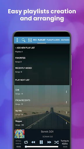 432 Player: Ouça Suas Músicas em 432Hz e 528Hz – Download Agora - Screenshot 14