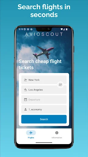 Baixar AvioScout – Encontre Passagens Aéreas Baratas Online - Screenshot 1