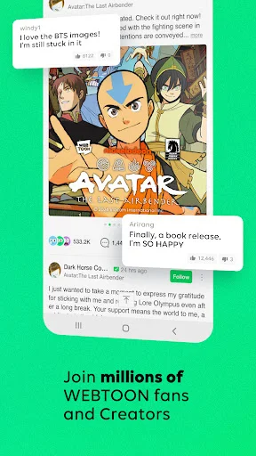 WEBTOON: Baixe o maior app de Mangás, Comics e Manhwas Grátis - Screenshot 8