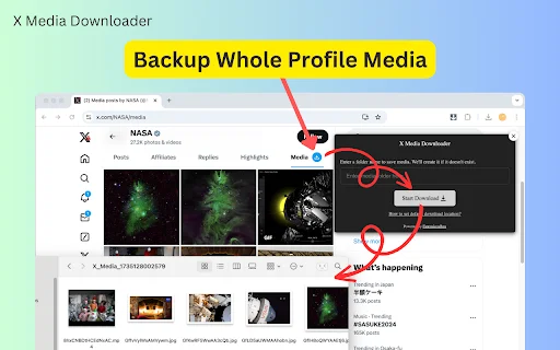 X Media Downloader: Baixe Vídeos e Fotos do Twitter Facilmente - Screenshot 3
