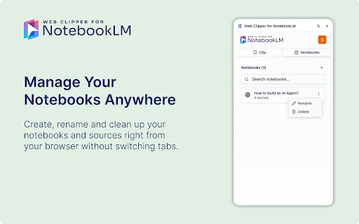 Web Clipper para NotebookLM: Salve Conteúdo Instantaneamente - Screenshot 3