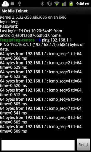 Mobile Telnet: Conectividade Remota Prática para Android - Screenshot 15