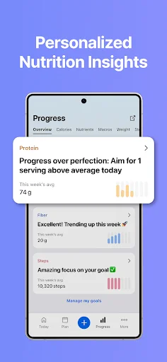 Baixar MyFitnessPal: Contador de Calorias e Nutrição – App Grátis - Screenshot 8