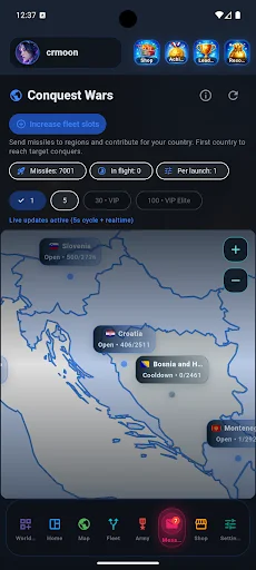 World Cities War: Conquiste Cidades Reais e Domine o Mundo - Screenshot 8