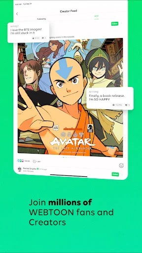 WEBTOON: Baixe o maior app de Mangás, Comics e Manhwas Grátis - Screenshot 16